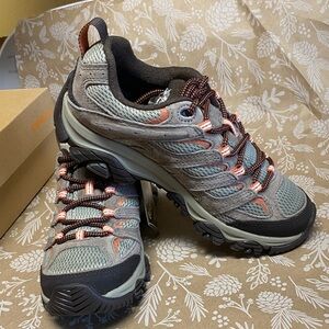 Merrell Women's Athletic Shoes - Gray and Orange